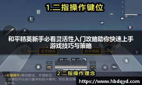 和平精英新手必看灵活性入门攻略助你快速上手游戏技巧与策略